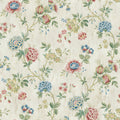3123-02211 - Chrysanthemum Multicolor Jacobean Wallpaper by Chesapeake