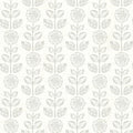 3123-13514 - Dolly Light Grey Wallpaper by Chesapeake