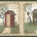 3123-50321 - Fisher Sage Outhouses Border by Chesapeake