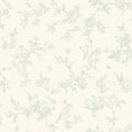 3123-02194 - French Nightingale Seafoam Trail Wallpaper by Chesapeake