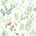 3123-24173 - Imperial Garden Multicolor Botanical Wallpaper by Chesapeake