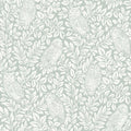 3123-12414 - Parliament Seafoam Owl Wallpaper by Chesapeake