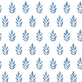 3122-11302 - Ervic Leaf Block Print Wallpaper by Chesapeake