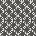3122-11000 - Quelala Black Ring Ogee Wallpaper by Chesapeake