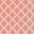 3122-11001 - Quelala Coral Ring Ogee Wallpaper by Chesapeake