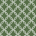 3122-11004 - Quelala Green Ring Ogee Wallpaper by Chesapeake