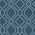 4025-82512 - Frege Blue Trellis Wallpaper by Advantage