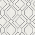 4025-82528 - Frege Grey Trellis Wallpaper by Advantage