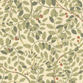 2932-65107 - Kirke Green Leavy Vines Wallpaper- by A Street