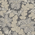 2970-26143 - Butterfield Grey Floral Wallpaper- by A Street