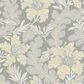 2970-26142 - Butterfield Light Grey Floral Wallpaper- by A Street