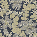 2970-26141 - Butterfield Navy Floral Wallpaper- by A Street