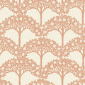 2970-26112 - Dawson Rust Magnolia Tree Wallpaper- by A Street
