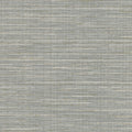 2984-8016 - Bay Ridge Grey Faux Grasscloth Wallpaper-Warner XI