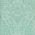 2973-87369 - Maris Mint Flock Damask Wallpaper by A Street