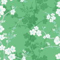 2973-90103 - Nicolette Green Floral Trail Wallpaper by A Street