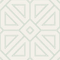 2973-87373 - Voltaire Green Beaded Geometric Wallpaper by A Street