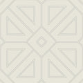 2973-87371 - Voltaire Grey Beaded Geometric Wallpaper by A Street