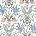 MN1912 - Seaside Jacobean Wallpaper- Mediterranean by York