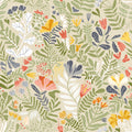 2999-55011 - Brittsommar Green Woodland Floral Wallpaper by A Street