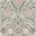 2999-44105 - Filippa Grey Tulip Wallpaper by A Street