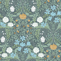 2999-24106 - Froso Turquoise Garden Damask Wallpaper by A Street