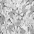 4081-26346 - Bannon Black Leaves Wallpaper by A Street
