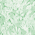 4081-26345 - Bannon Green Leaves Wallpaper by A Street