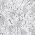 4081-26344 - Bannon Grey Leaves Wallpaper by A Street
