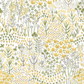 4081-26348 - Chilton Yellow Wildflowers Wallpaper by A Street