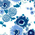 4081-26324 - Essie Blue Painterly Floral Wallpaper by A Street