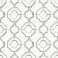 4081-26315 - Gallina Charcoal Trellis Wallpaper by A Street