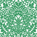4081-26333 - Marni Green Fruit Damask Wallpaper by A Street