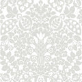 4081-26335 - Marni Grey Fruit Damask Wallpaper by A Street