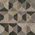 DT5001 - Burlwood Ogee Wallpaper by Candice Olson After Eight