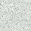 4014-26402 - Aldabra Grey Textured Geometric Wallpaper by A Street