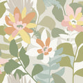 4014-26453 - Koko Taupe Floral Wallpaper by A Street