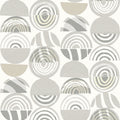 4014-26444 - Mahe Light Grey Mod Geometric Wallpaper by A Street