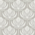 4014-26425 - Palmier Grey Lotus Fan Wallpaper by A Street