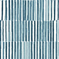 4014-26414 - Sabah Teal Stripe Wallpaper by A Street