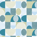JJ38022 - Geo Dome Wallpaper-Rewind by Norwall