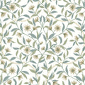 GO8253 - Jasmine Eucalyptus Wallpaper- Greenhouse by York