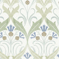 AC9173 - Pine Cone Ribbon Wallpaper-Arts and Crafts