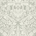 AC9195 - Lockwood Damask Wallpaper-Arts and Crafts