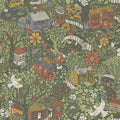 4111-63003 - Bygga Bo Green Woodland Village Wallpaper by A Street
