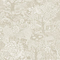4111-63006 - Bygga Bo Light Grey Woodland Village Wallpaper by A Street