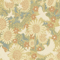 4111-63008 - Dromma Coral Songbirds and Sunflowers Wallpaper by A Street