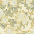 4111-63010 - Dromma Butter Songbirds and Sunflowers Wallpaper by A Street