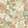 4111-63012 -Vaxa Green Rabbits & Rosehips Wallpaper by A Street