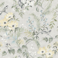 4072-70001 - Frederique Grey Bloom Wallpaper by Chesapeake